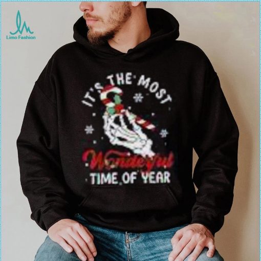It’s The Most Wonderful Time Of The Year Christmas Skeleton Shirt