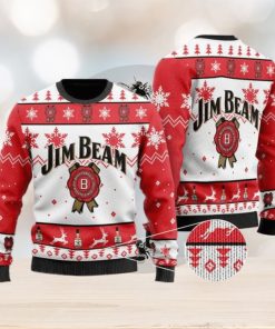 J I M B E A M Beer Lover Gift 3d All Over Printed Ugly Christmas Sweater