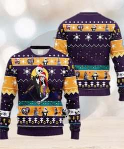 Jack And Sally In Love Nightmare Before Christmas Ugly Sweater