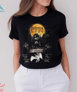 Jack Skellington Collab Led Zeppelin Signature Halloween T Shirt