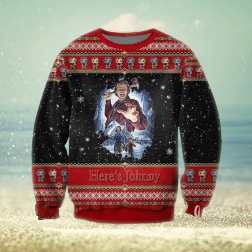 Jack Torrance Danny Torrance Wendy Torrance The Shining Poster Ugly Christmas Sweater