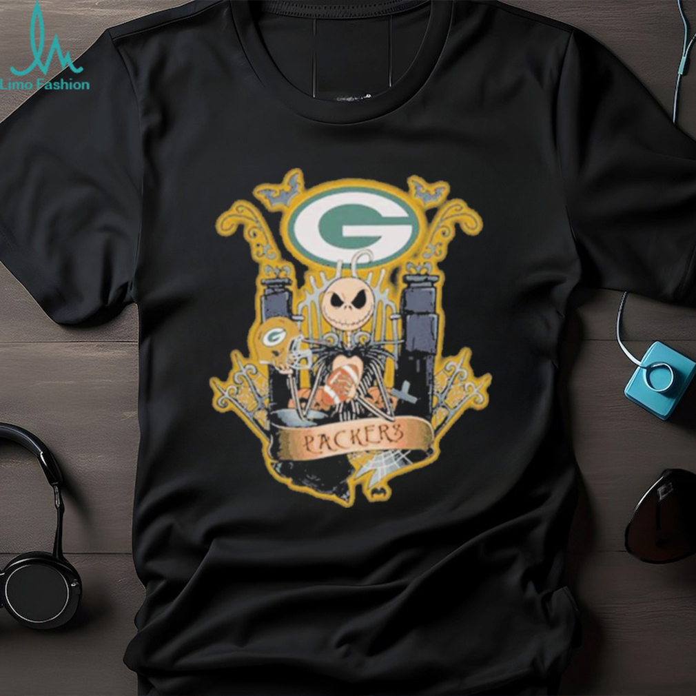 Shirts Green Bay Packers Day of the Dead Skull Graphic Tee 