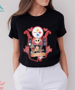 Jack skellington halloween Pittsburgh steelers 2023 shirt