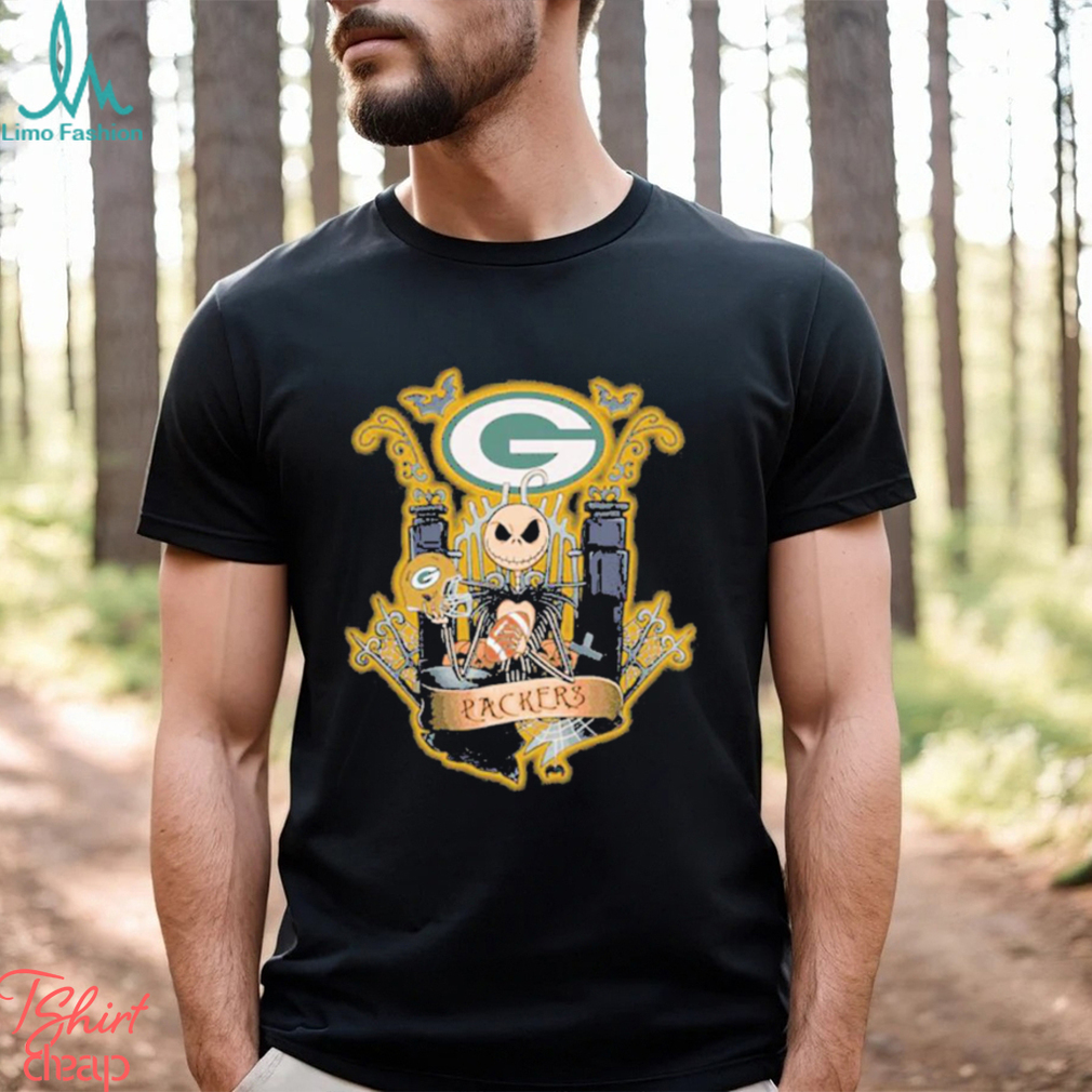 Jack skellington halloween Green Bay Packers fan shirt - Limotees