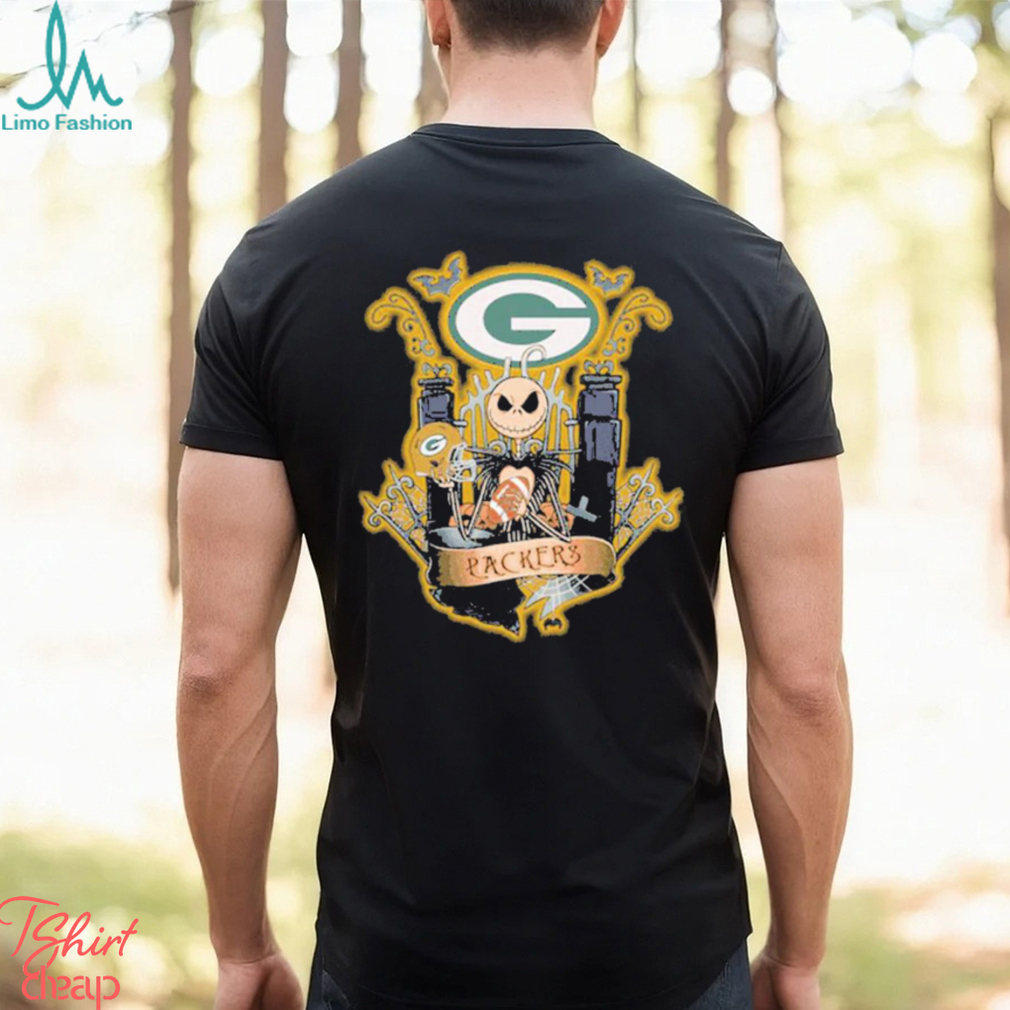 Green Bay Packers tree Halloween shirt - T Shirt Classic