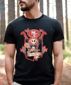 Jack skellington halloween san francisco 49ers 2023 shirt