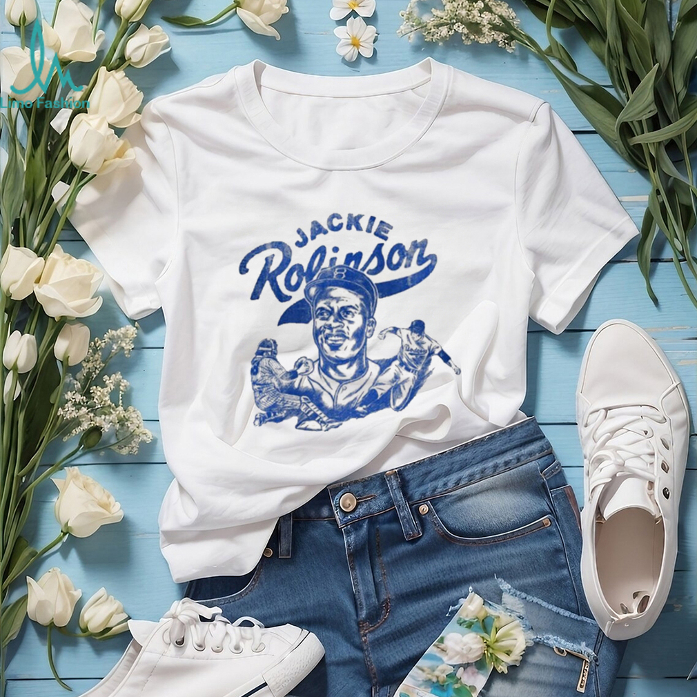 Jackie Robinson Dodgers Vintage Shirt - Limotees