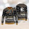 Tacky Retro Xmas Threads Stay Trippy Little Hippie Ugly Christmas Sweater For Men and Women