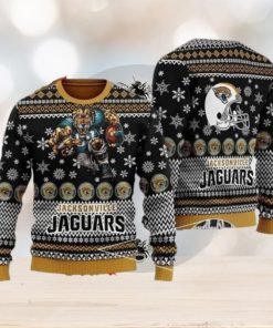 Jacksonville Jaguar Football Unisex Christmas Ugly Sweater