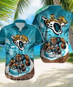 Jacksonville Jaguars NFL Vintage US Flag Hawaiian Shirt And Shorts