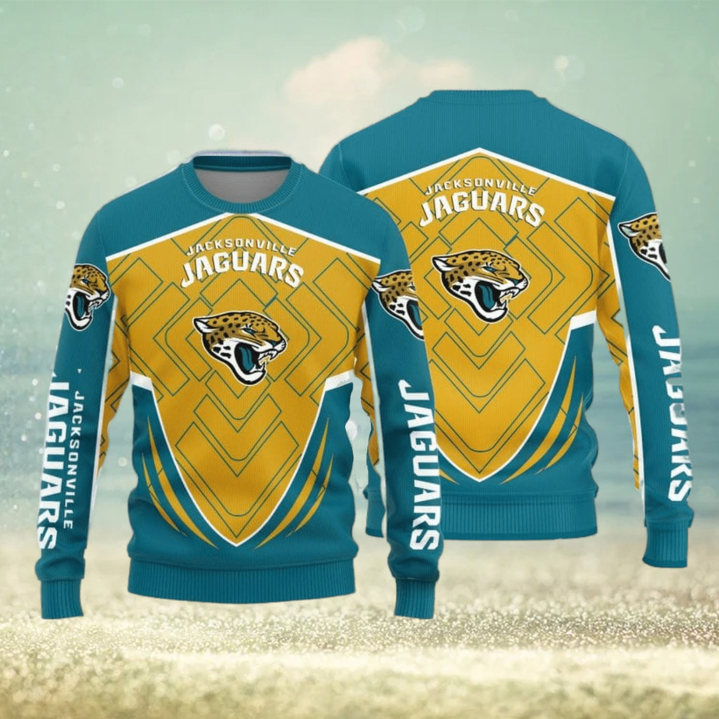 Jacksonville Jaguars Vintage 3D T-Shirts