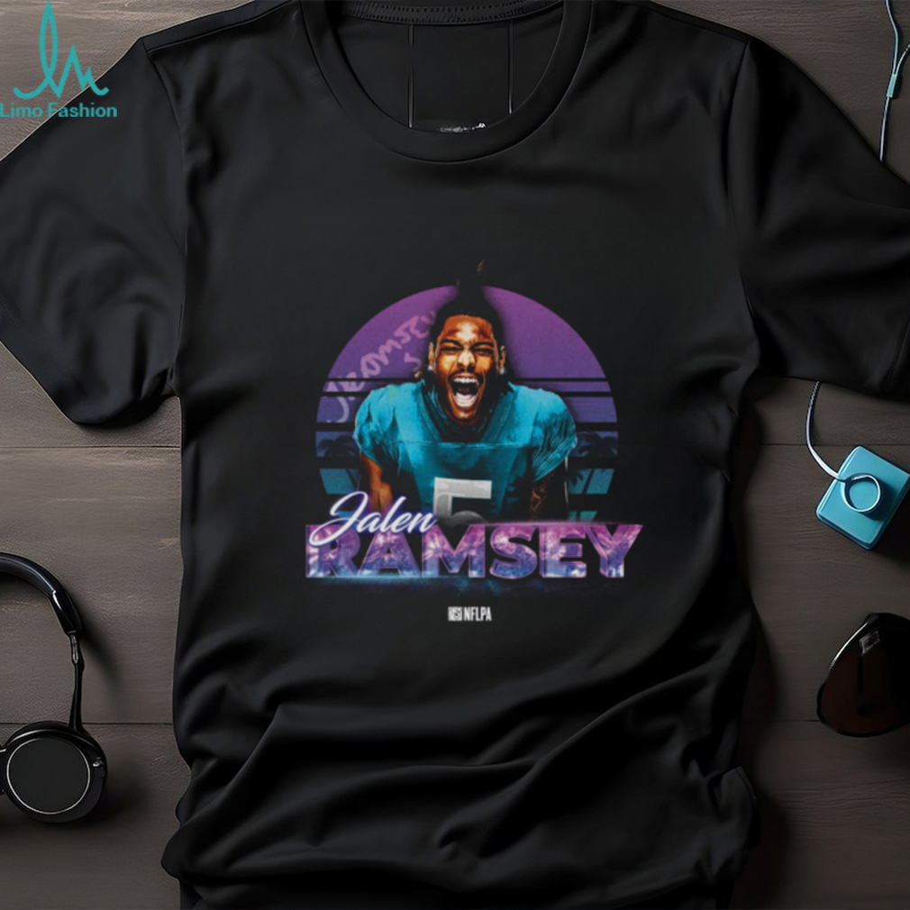 Jalen Ramsey Shirt, Miami Football Men's Cotton T-Shirt