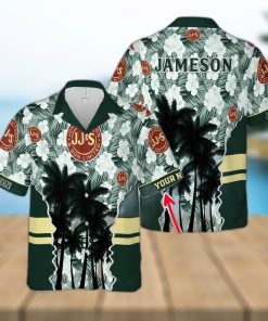 Jameson Irish Whiskey Famous Custom Name Design Hawaiian Shirt For Men And Women Gift Beach