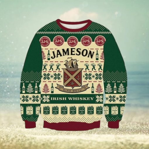 Jameson Irish Whiskey Sweater 3D Ugly Christmas Sweater For Men And Women