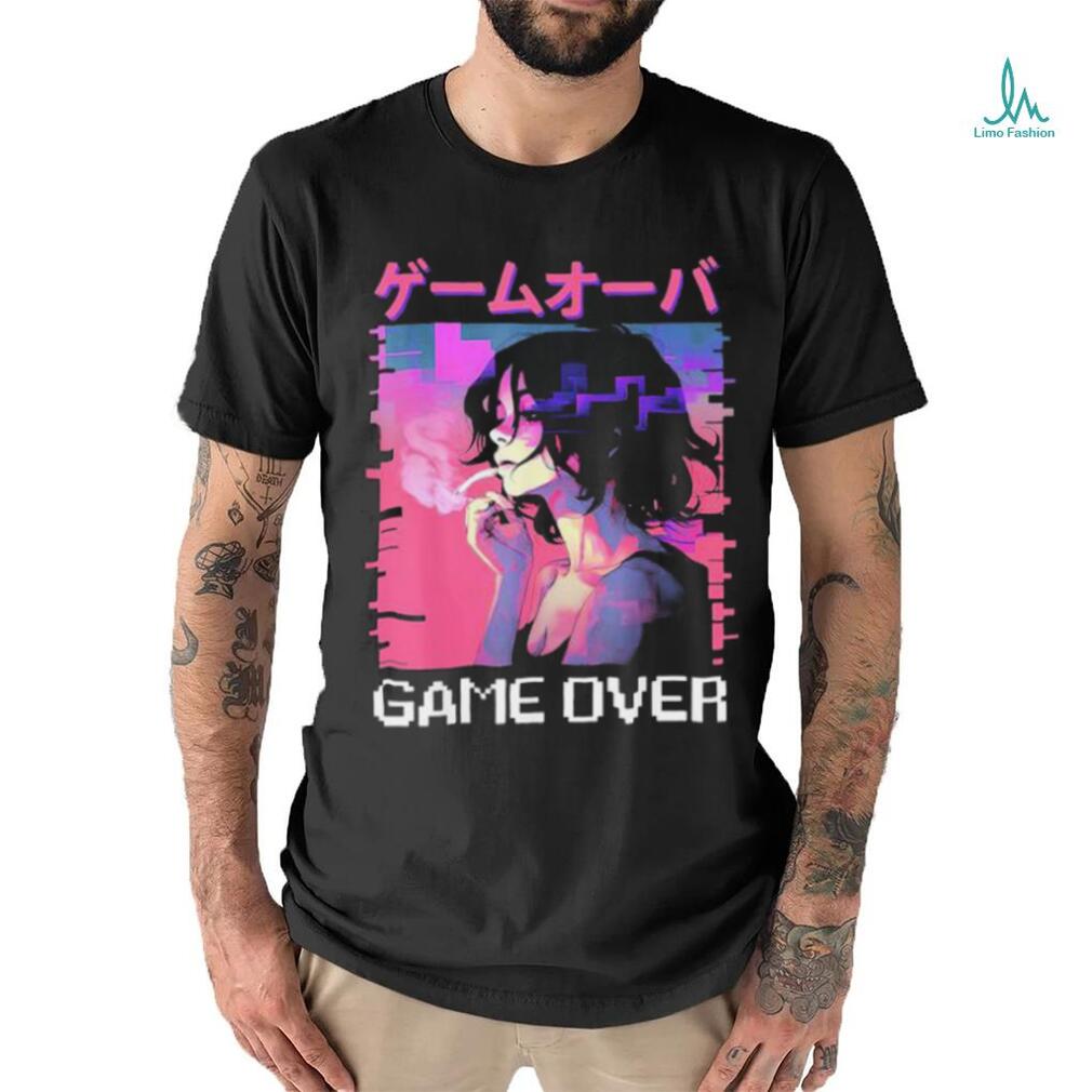 Vaporwave Aesthetic 90s Fashion Women T-shirts Graphic Funny Cartoon