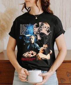 Jason Voorhees I don’t believe in karma I believe in revenge Halloween movie poster shirt