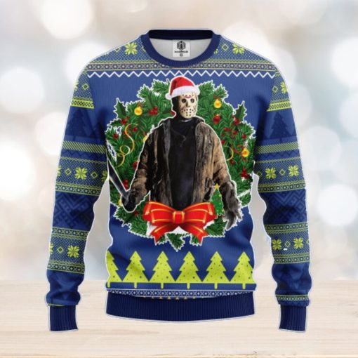 Jason Woorhees Amazing Gift Ugly Christmas 3D Sweater Christmas Gift For Men And Women