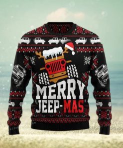 Jeep Mas Christmas Ugly Sweater