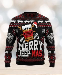 Jeep Mas Christmas Ugly Sweater