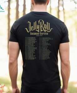 Jelly Roll 2023 Tour Shirt Backroad Baptism Classic Unisex
