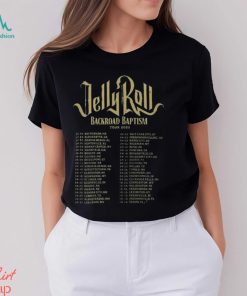 Jelly Roll 2023 Tour Shirt Backroad Baptism Classic Unisex