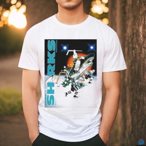 Jen San Jose Sharks Magazine February 1992 shirt