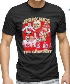 Shirts  Jerry Rice Black Legendary Classic Under Dawg Apparel