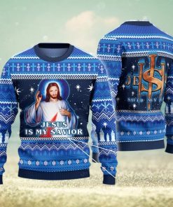 Jesus Is My Savior Ugly Christmas Sweater 3D Gift For Men And Women