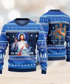 Jesus Is My Savior Ugly Christmas Sweater 3D Gift For Men And Women