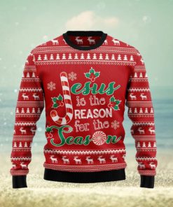 Jesus Is The Reason For The Season Ugly Christmas Sweater Gift Men Women