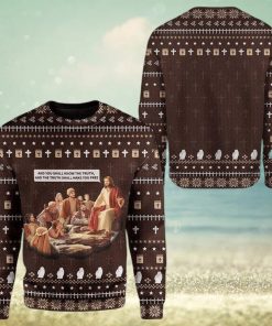 Jesus Ugly Christmas Sweater Outfit Gift For Men And Women