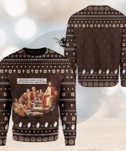 Jesus Ugly Christmas Sweater Outfit Gift For Men And Women