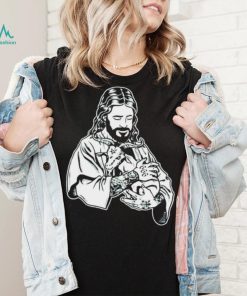 Jesus loves Satan Baphomet goat shirt