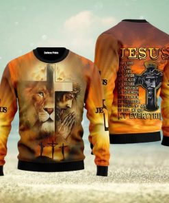 Jeus Is My God Ugly Christmas Sweater For Men And Women