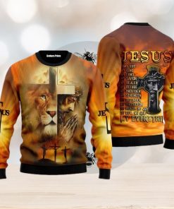 Jeus Is My God Ugly Christmas Sweater For Men And Women