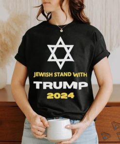 Jewish Stand With Trump 2024 Shirt