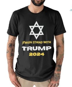 Jewish Stand With Trump 2024 Shirt