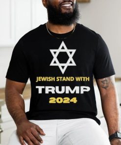 Jewish Stand With Trump 2024 Shirt