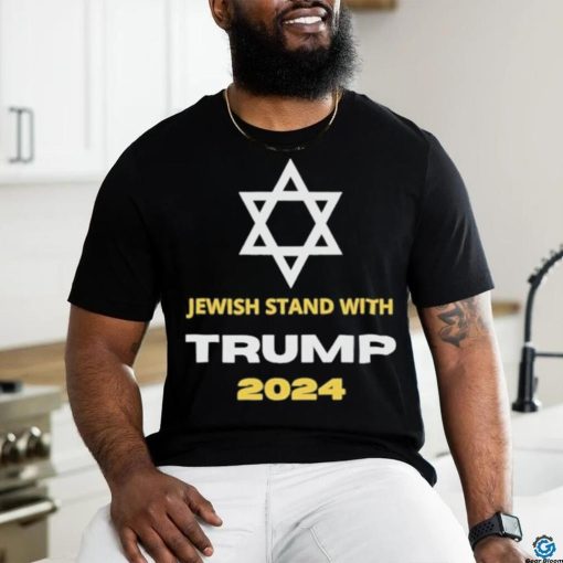 Jewish Stand With Trump 2024 Shirt