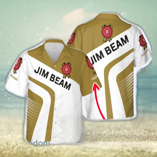 Jim Beam Unique Custom Name Design Hawaiian Shirt For Men And Women Gift Beach