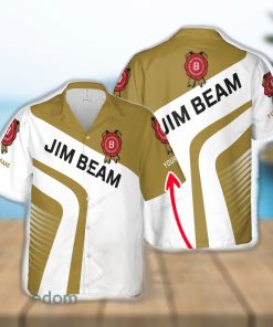 Jim Beam Unique Custom Name Design Hawaiian Shirt For Men And Women Gift Beach