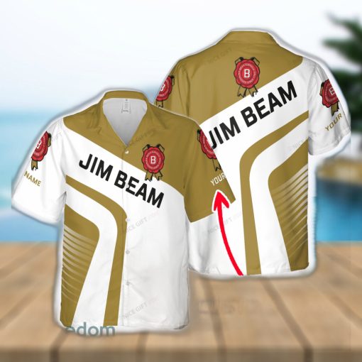 Jim Beam Unique Custom Name Design Hawaiian Shirt For Men And Women Gift Beach