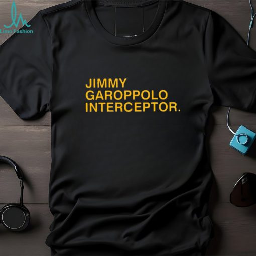 Jimmy garoppolo interceptor shirt