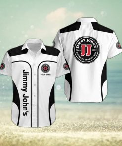 Jimmy john’s Personalized Name Beach Brand New Aloha Hawaiian Shirt Men And Women Gift For Family