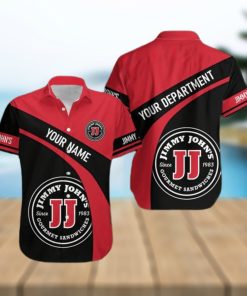 Jimmy john’s Personalized Name Palm New 3D Hawaiian Shirt Tropical Aloha For Mens