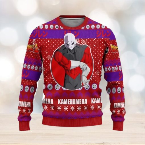 Jiren Anime Ugly Christmas Sweater 3D Gift For Men And Women Dragon Ball Z Xmas Gift