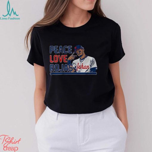 Johan Rojas Peace Love Rojas Shirt