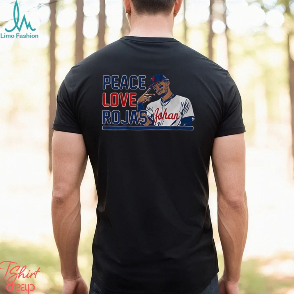 Johan Rojas Peace Love Rojas Shirt 2023