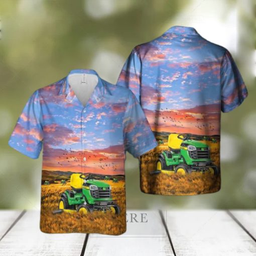 John Deere E180 Lawn Tractor Hawaiian Shirt