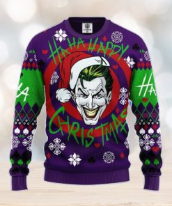 Joker Green Ugly Christmas Sweater Amazing Gift Men And Women Christmas Gift